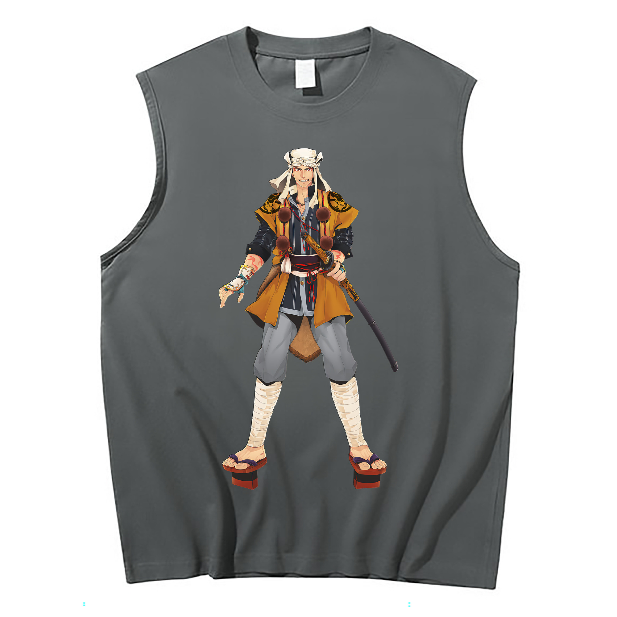 （画像用） 刀剣乱舞 Touken Ranbu コットン100％タンクトップ（フロントプリント）